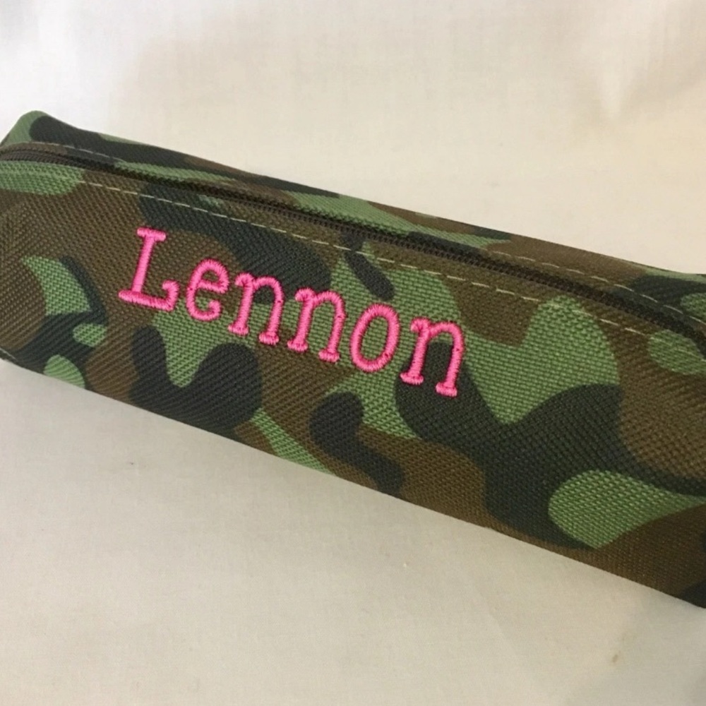 Camouflage Camo Pencil Pouch Makeup Case School Gift Personalized